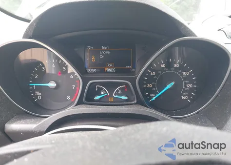 2017 Ford Escape S из США, поврежденный, VIN 1FMCU0F73HUE27937